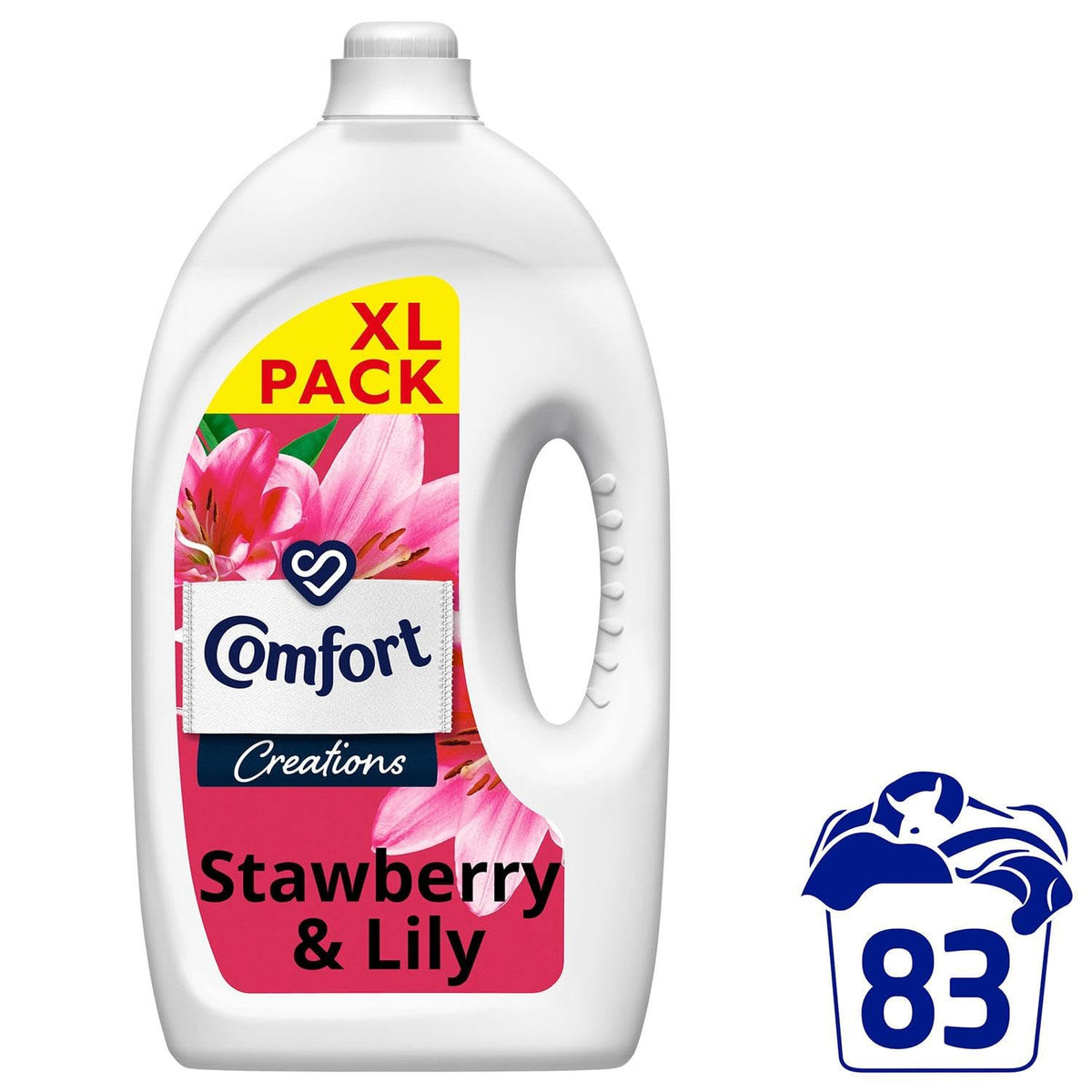 Comfort Perfume Creations Passion Bloom Fabric Conditioner Motion-Activated Fragrance Technology 100 Days of Freshness 30 washes (900 ml)