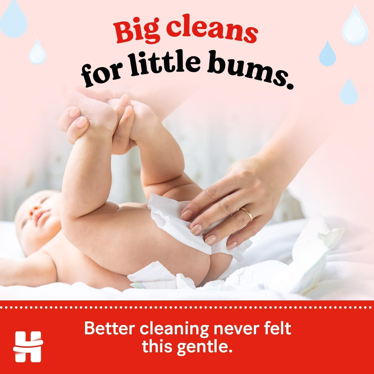 Huggies Pure Plastic Free Baby Wipes - Pack of 12 (576 Wipes) – 99% Water Wet Wipes, Fragrance Free, Hypoallergenic, Better Cleaning, Soft and Gentle on Babies' Delicate Skin