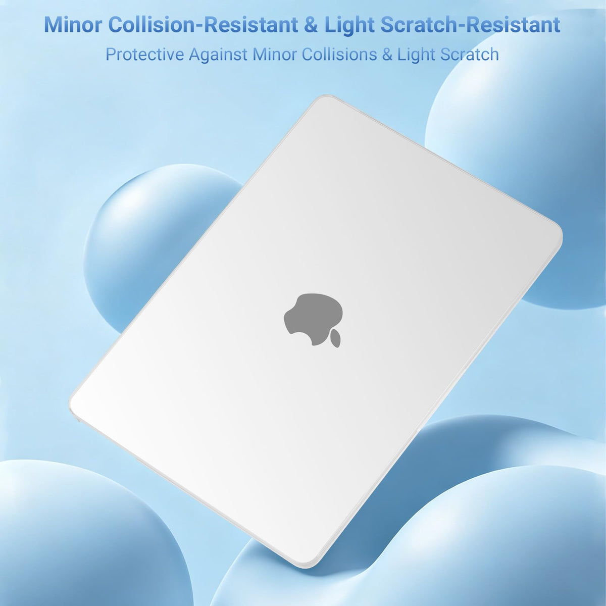 MOSISO Compatible with MacBook Air 13 inch Case M5-M2, Crystal Clear