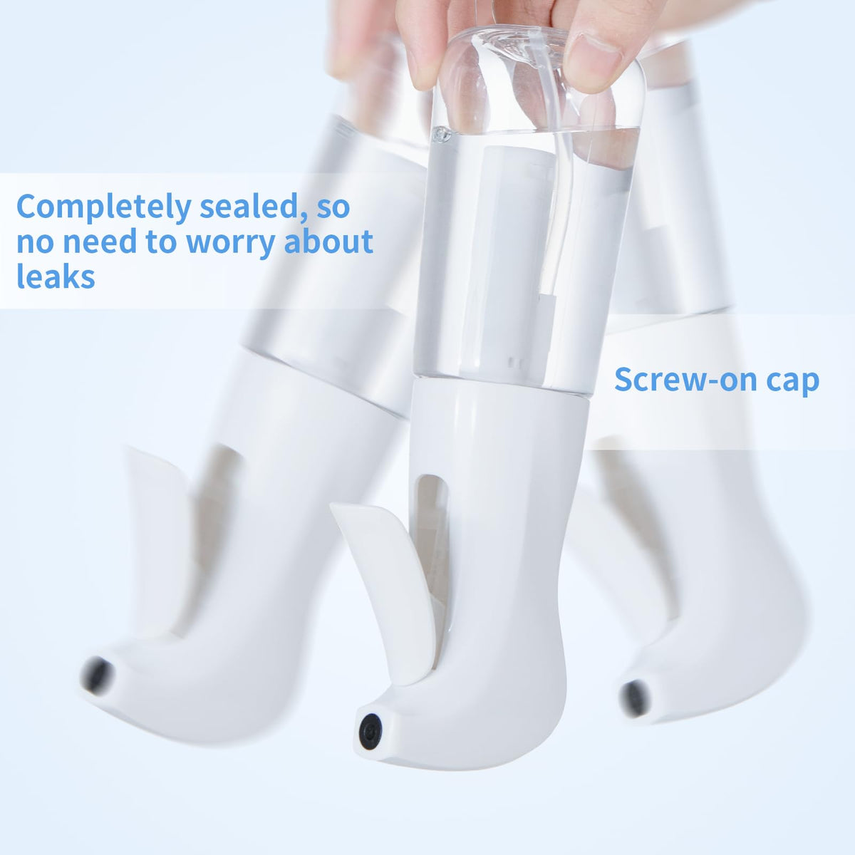 Spray Bottles Continuous Ultra Fine Mist Empty Water Bottles Hairdresser Spray Bottles Salon Hairdresser Hair Tool Water Sprayer (200ML, Mint Green)