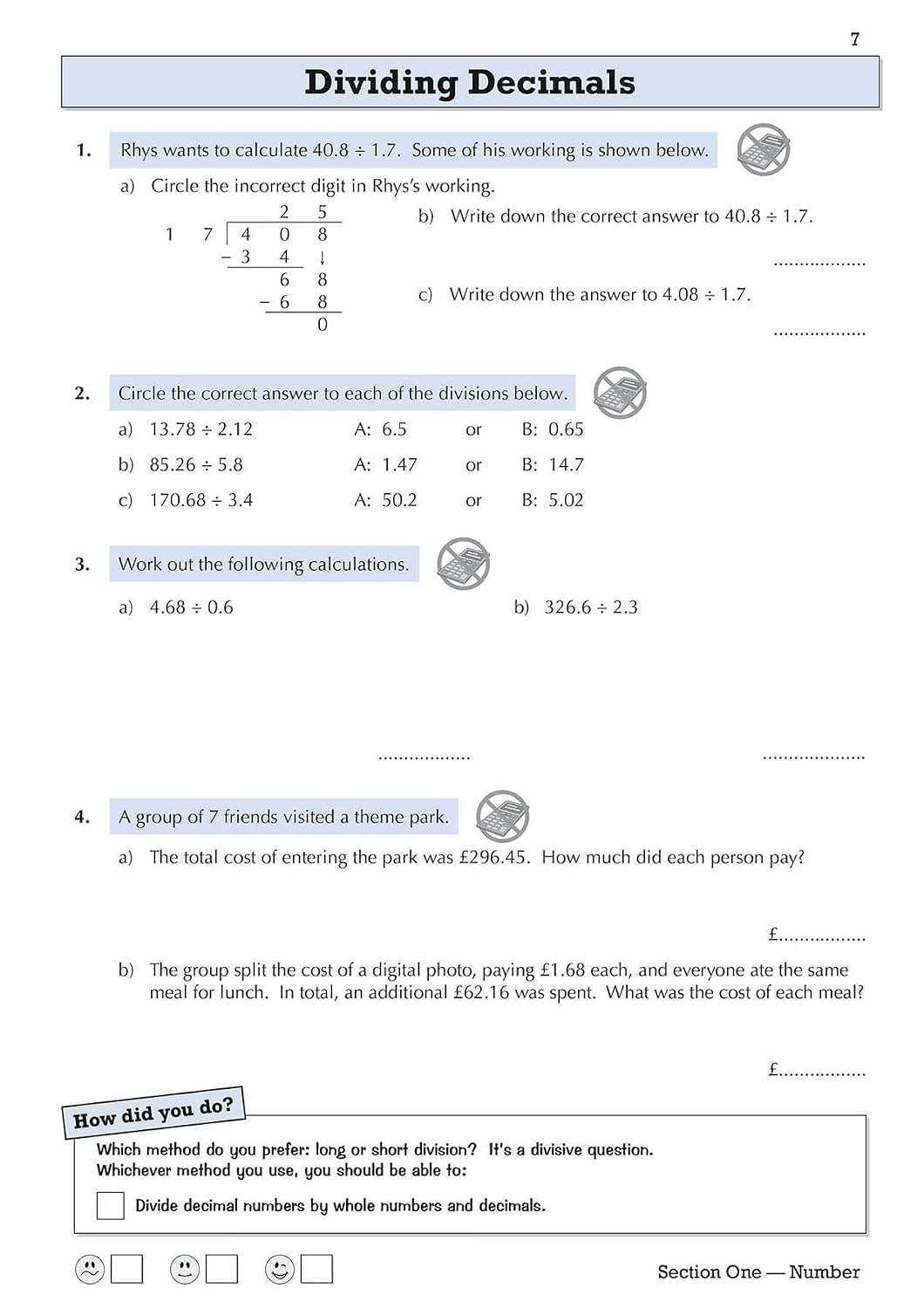 KS3 Year 8 Maths Targeted Workbook (with answers)