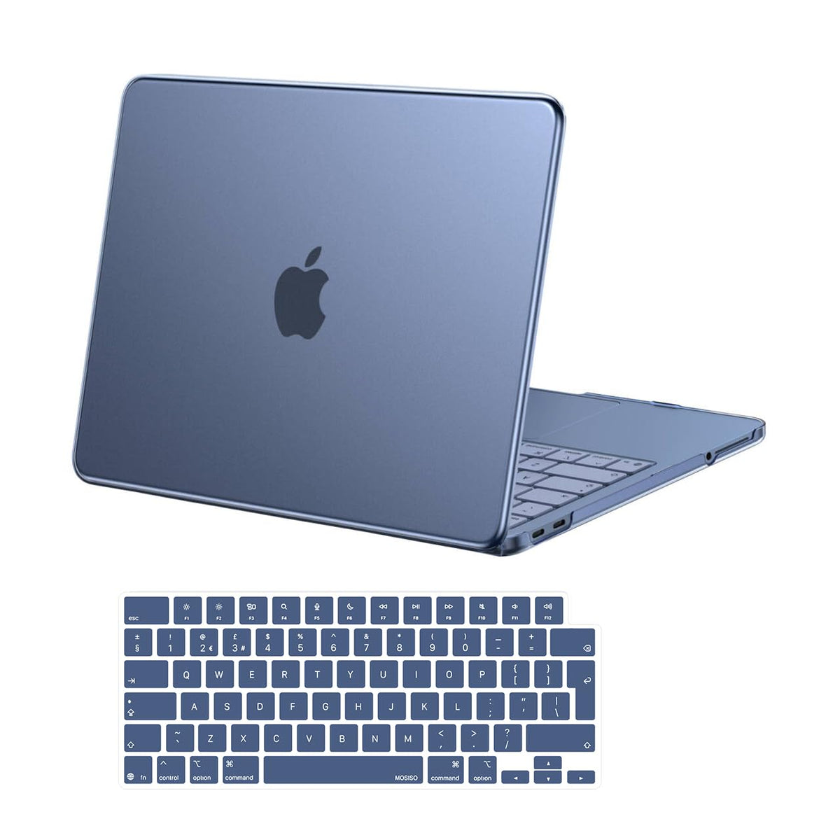 MOSISO Compatible with MacBook Air 13 inch Case M5-M2, Crystal Clear
