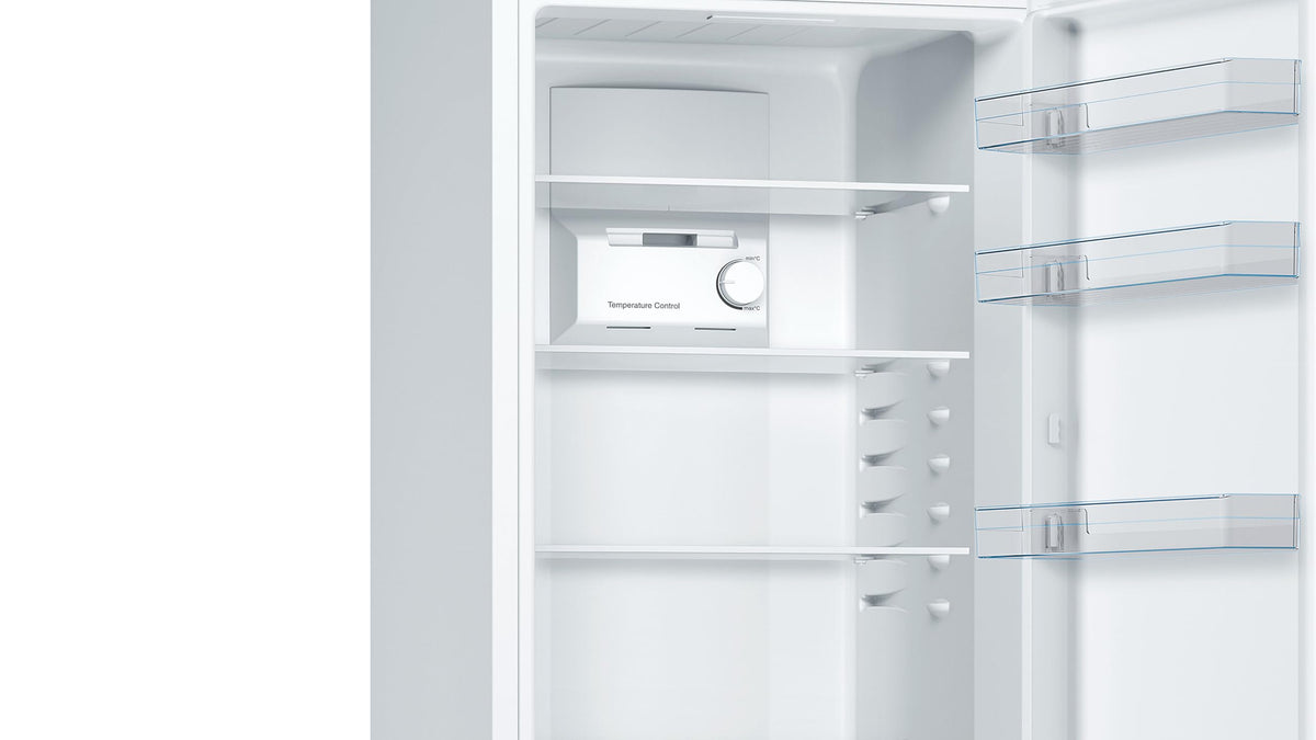 Bosch Series 2 KGN27NLEAG Fridge Freezer, NoFrost, Stainless Steel
