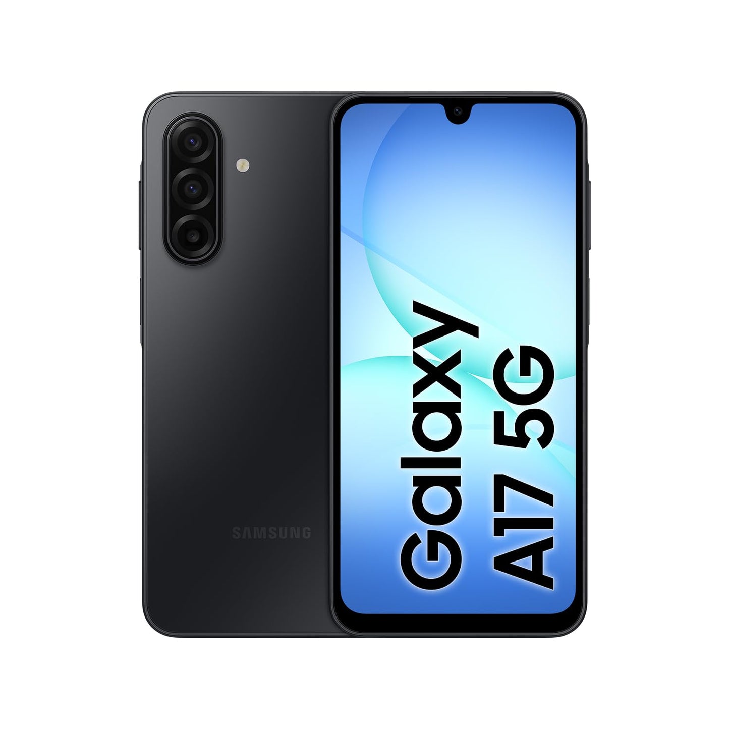 Samsung Galaxy A17 5G, AI Smartphone, Slim 7.5mm Frame, Large Screen, 50MP Camera, 128GB Storage, 4GB Memory, 5000 mAh Battery, Grey, 3 Year Extended Warranty (UK Version)