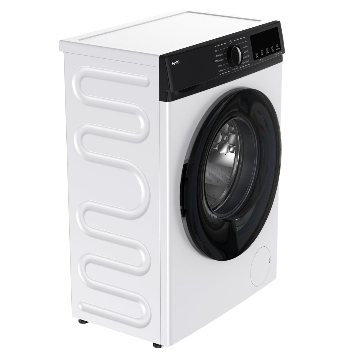HYE Washing Machine - 7KG Drum, 1200RPM, White