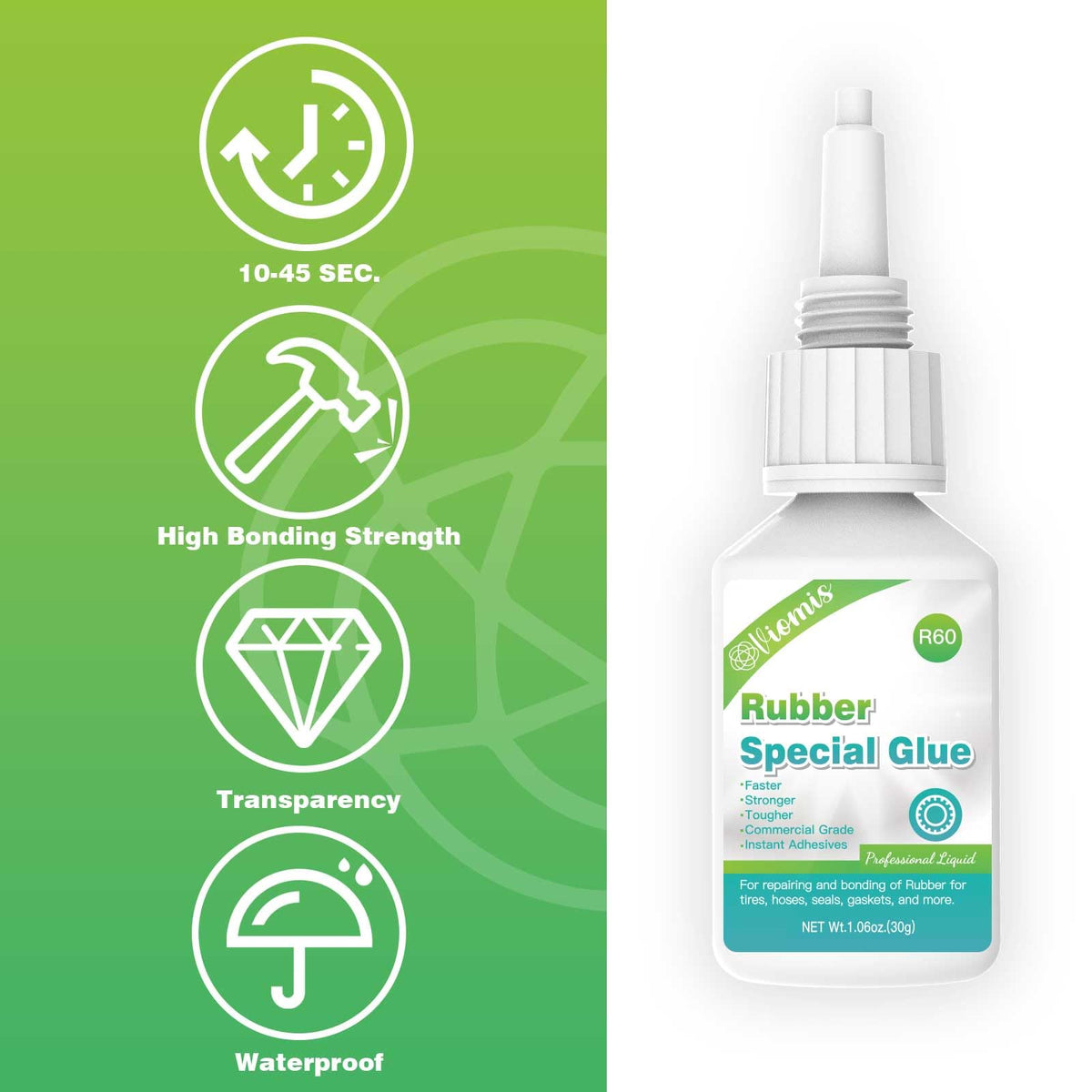 20g Leather Glue, Special Fabric Adhesive for Leather Craft, Shoe Repair