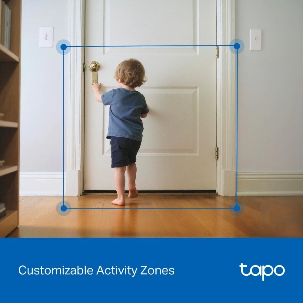 Tapo C200 Full HD Pan/Tilt Indoor Security Camera Pet Camera House Security