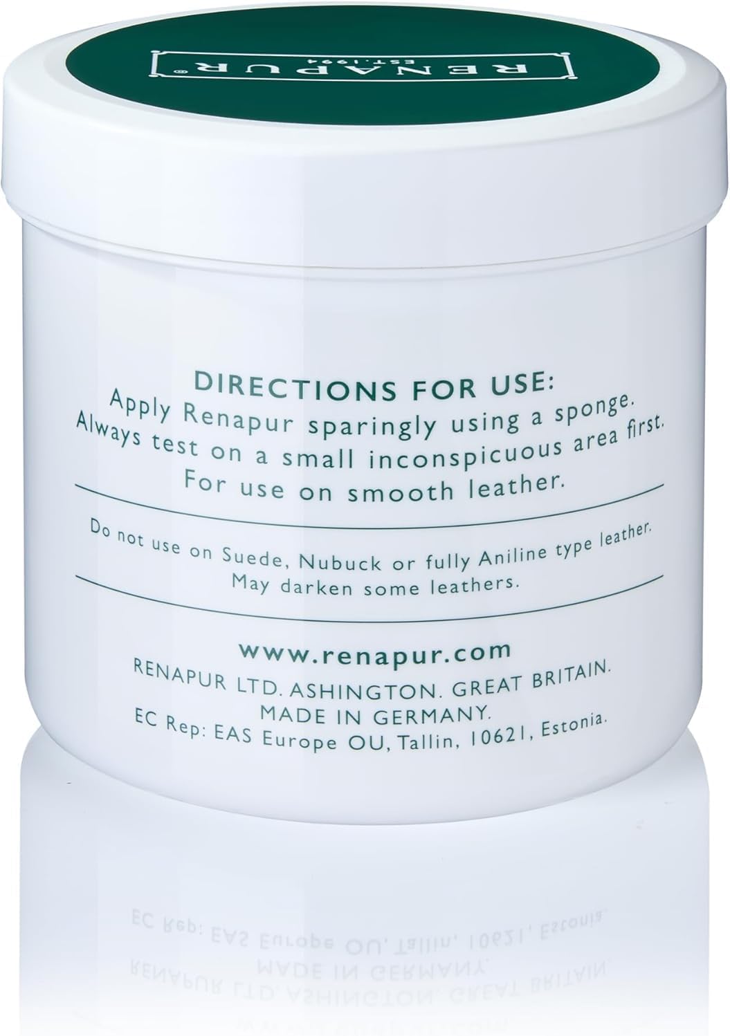 Renapur Leather Conditioner | Restores, Protects, Revives | Leather Balsam