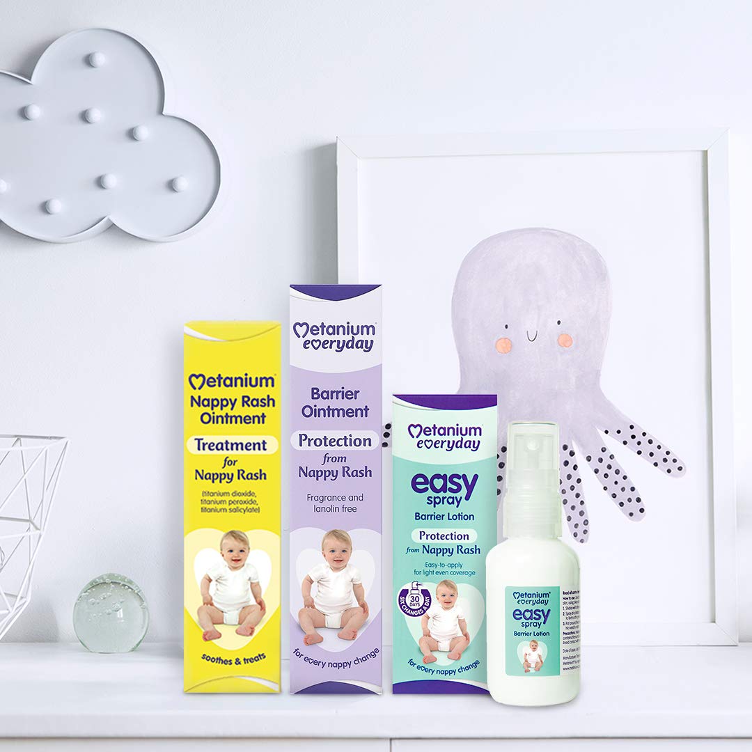 Metanium Everyday Barrier Ointment, Nappy Rash Protection, 40g Tube