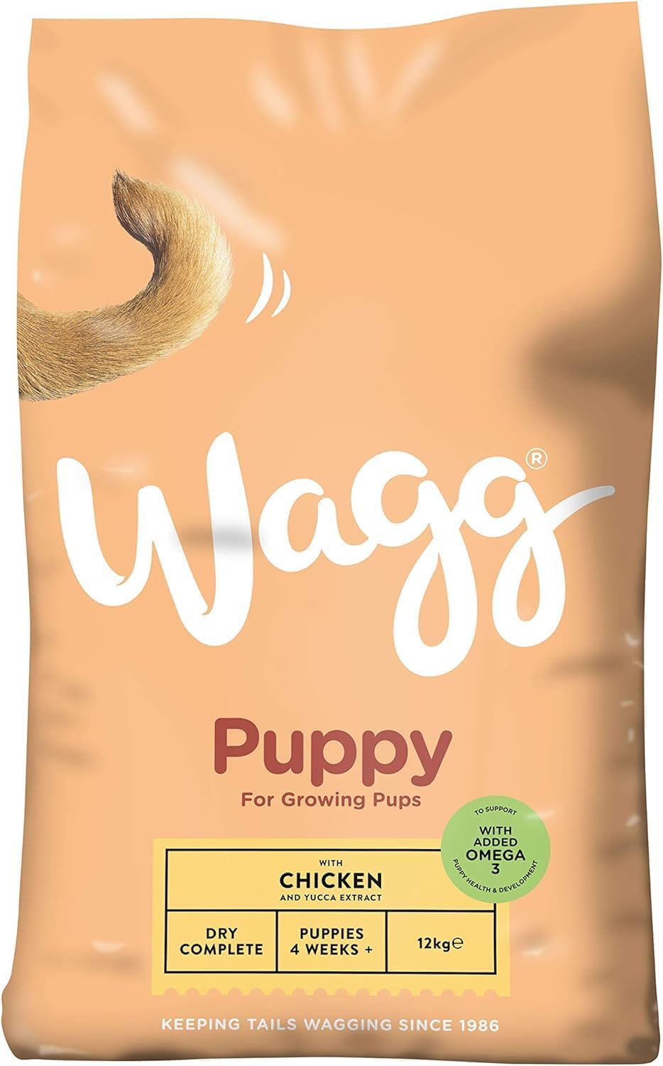 Wagg Puppy Food Complete Dry Mix, 12 kg