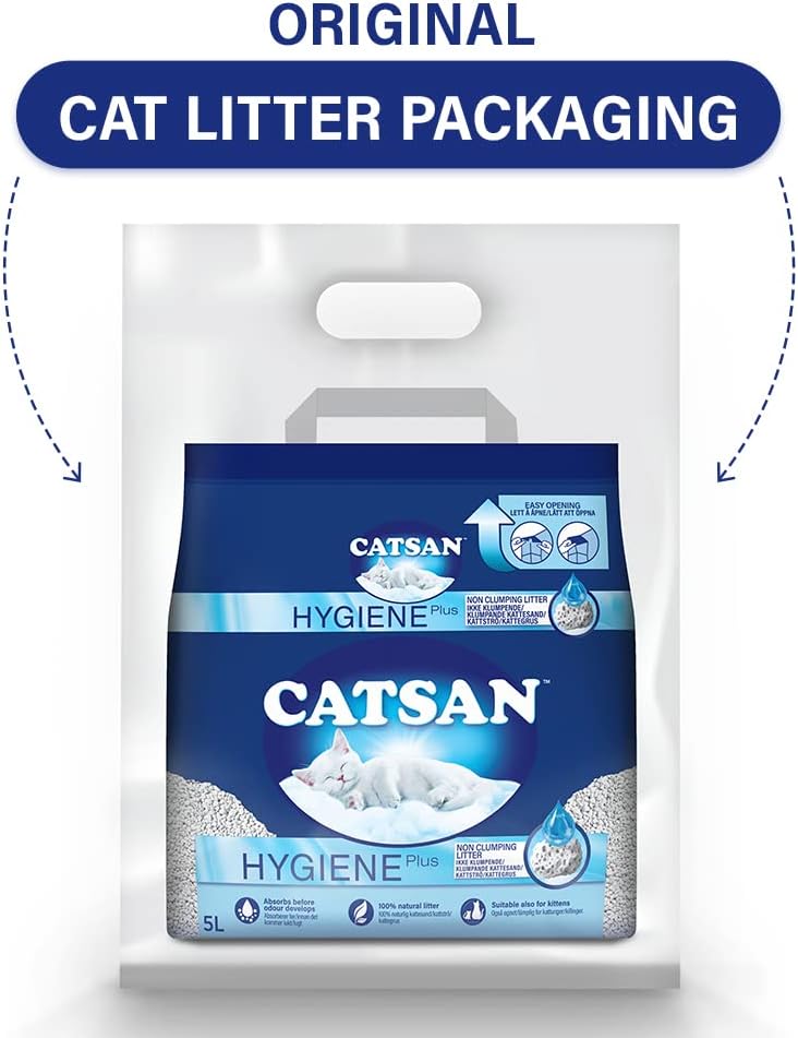 Catsan Hygiene Non-Clumping Odour Control Cat Litter 5L