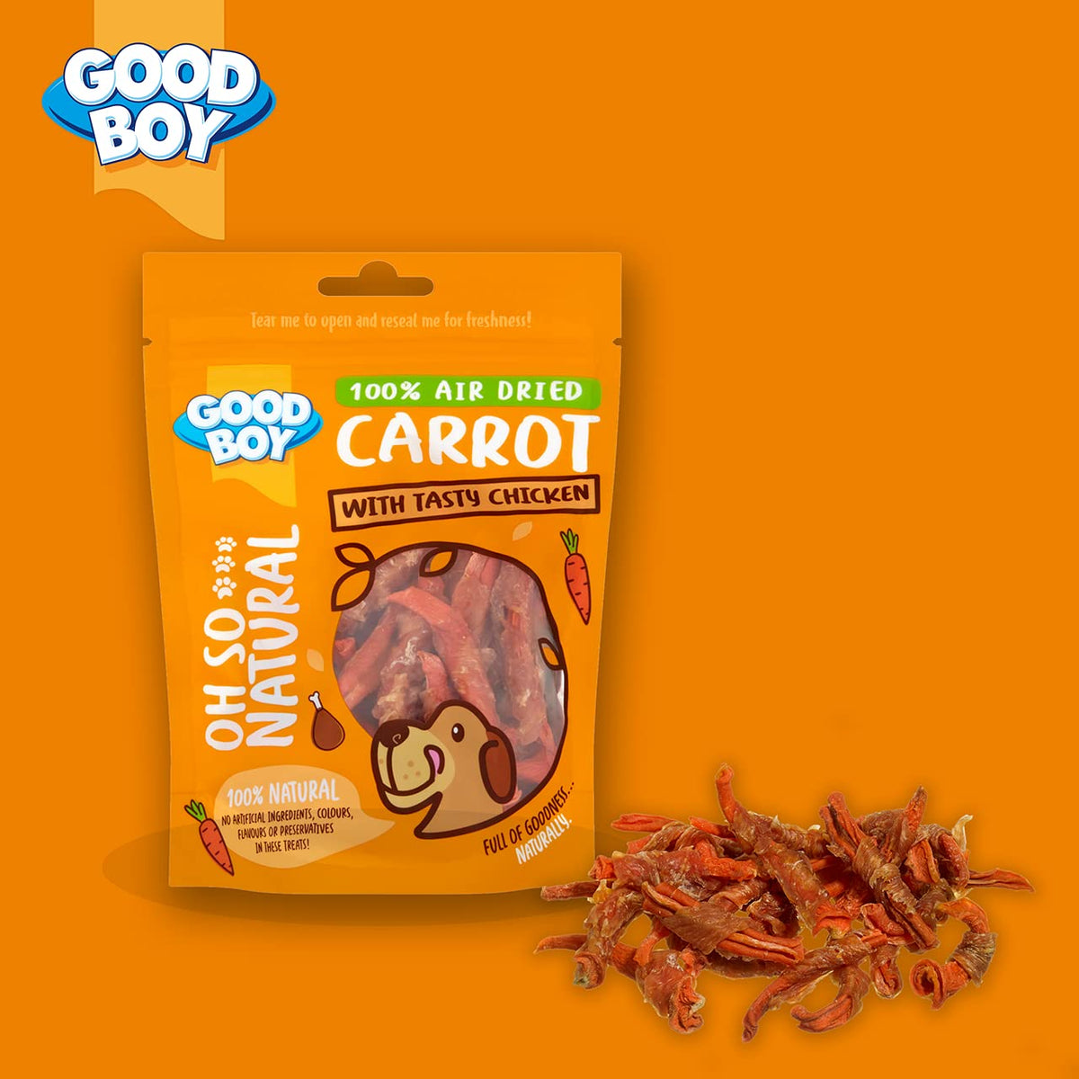 Good Boy Chicken & Hide Twisters Dog Treats 220g