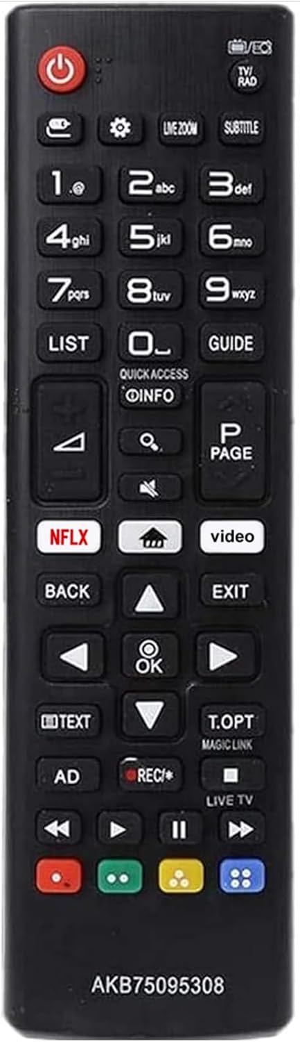 Universal Remote Control Replacement for LG All Smart TV