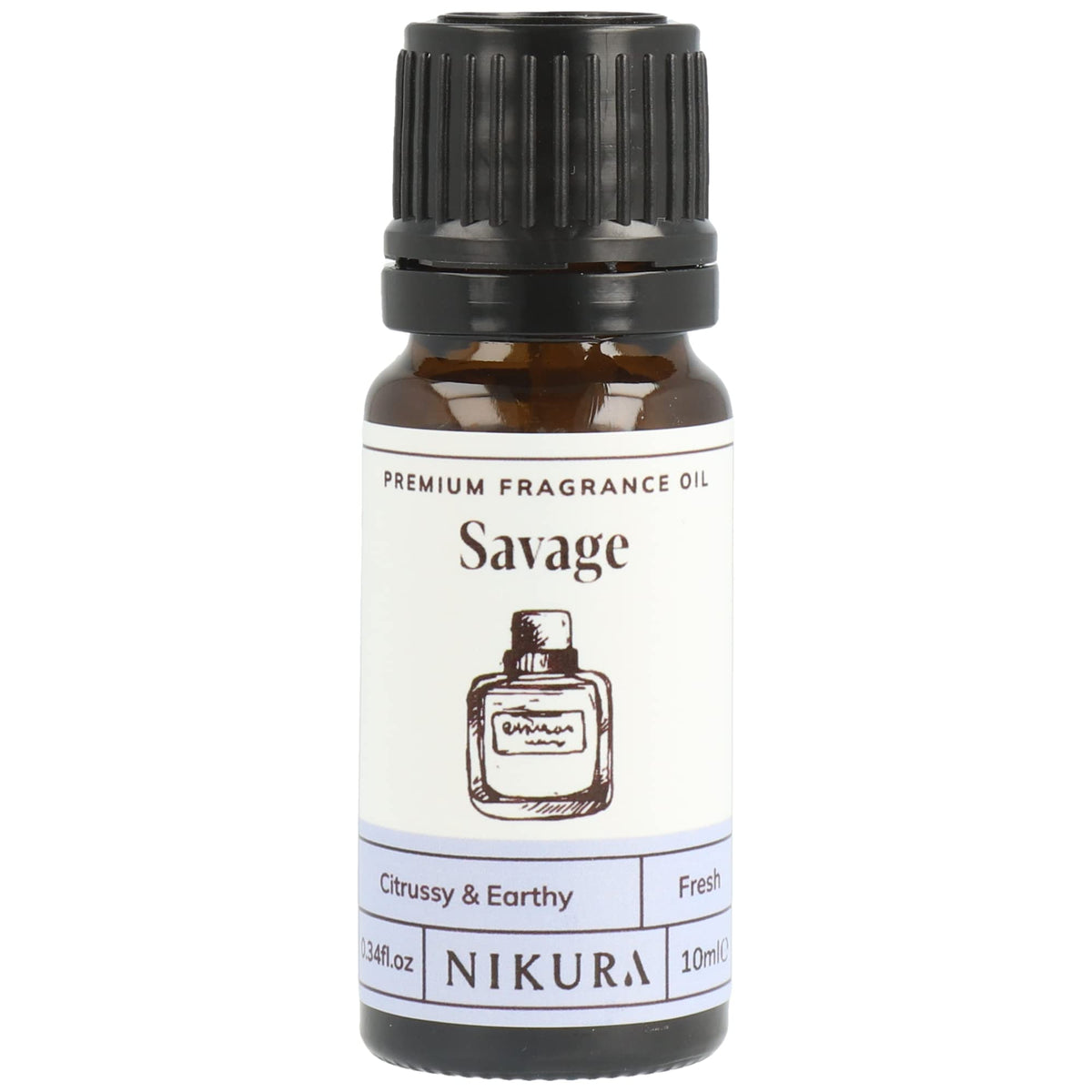 Nikura - Fresh Linen (Floral) Fragrance Oil - 10ml | Perfect for Diffuser for Home, Soap Making, Candle Making, Wax Melts | Bath Bombs, Pot Pourri Refresher Oil, Perfume Scents, Burner Oil | UK Made