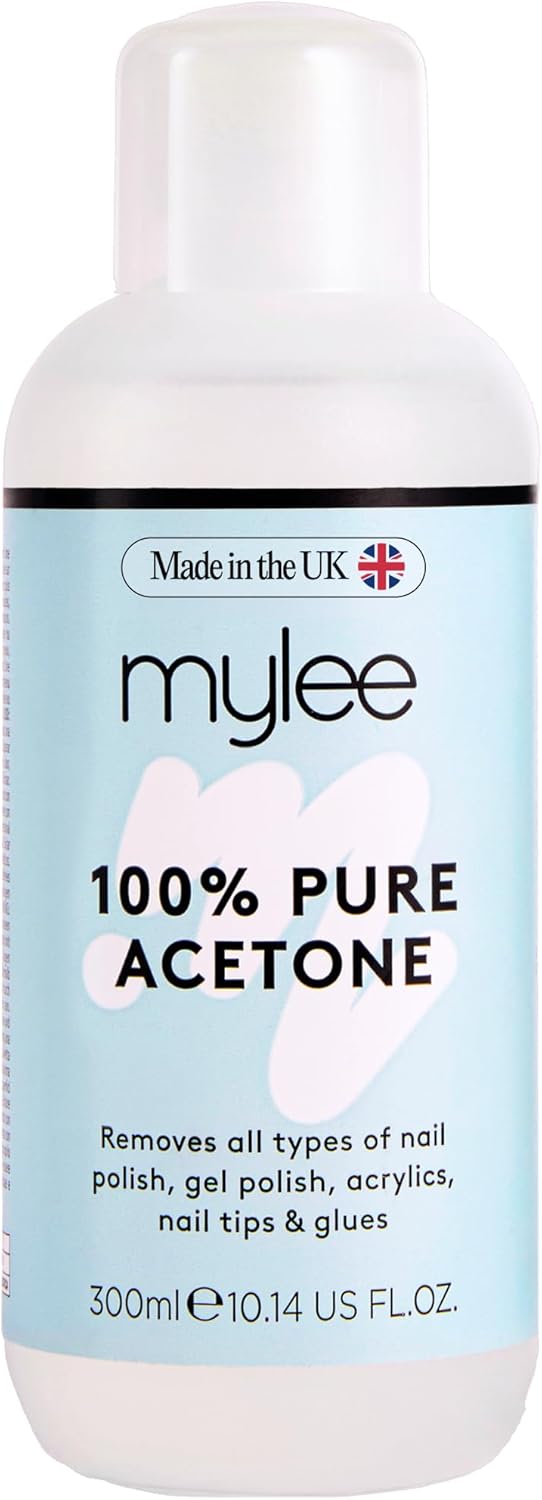 Mylee 100% Pure Acetone (300ml) - Gel Nail Polish Remover