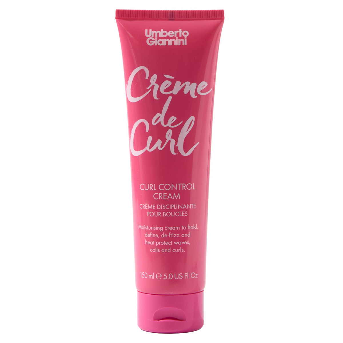 Umberto Giannini Curl Jelly Scrunching Jelly & Creme De Curl Control Cream Duo for Curly or Wavy Hair, Vegan & Cruelty Free, 2 Pack