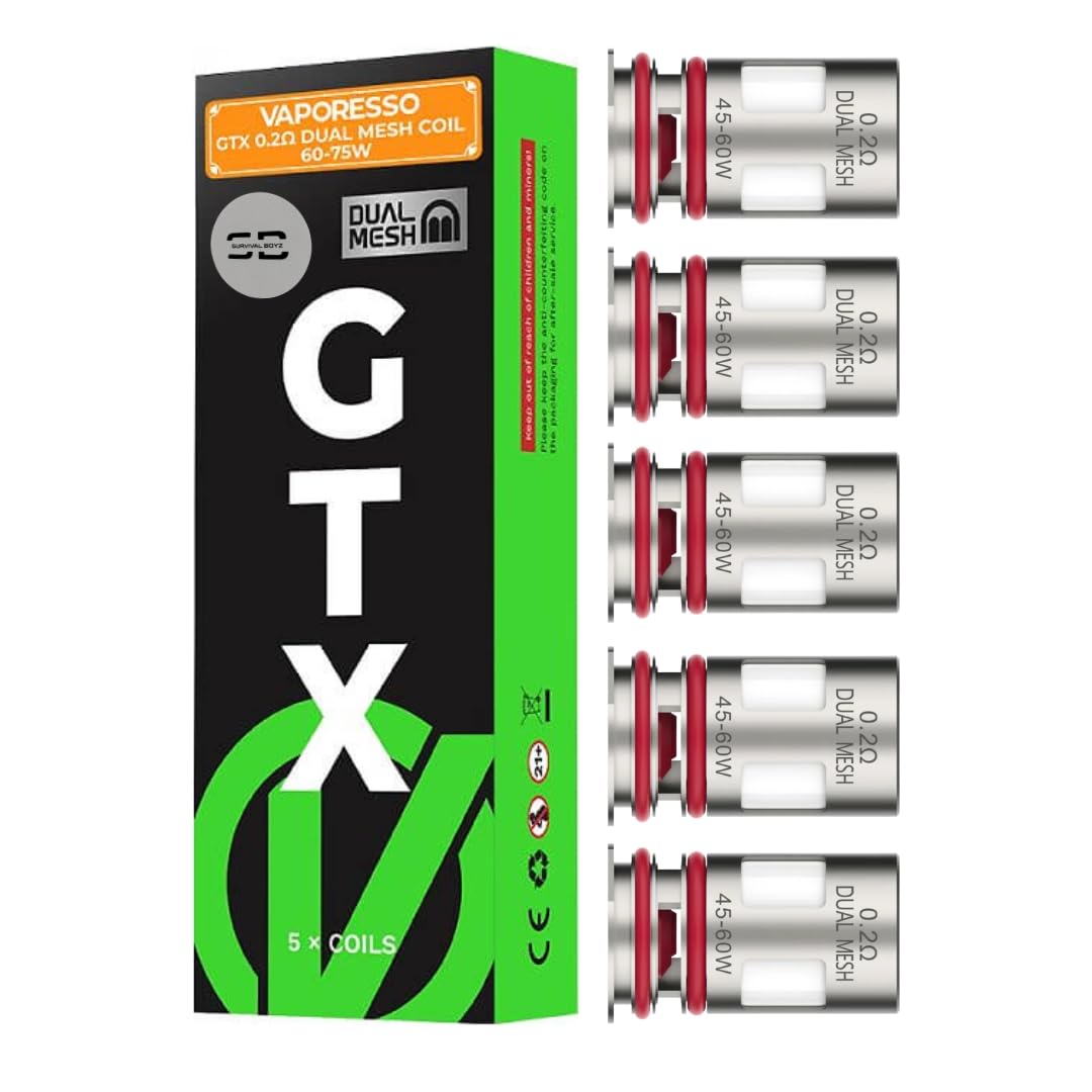 Vaporesso GTX Coils [0.6] - 5 Pack - No Nicotine
