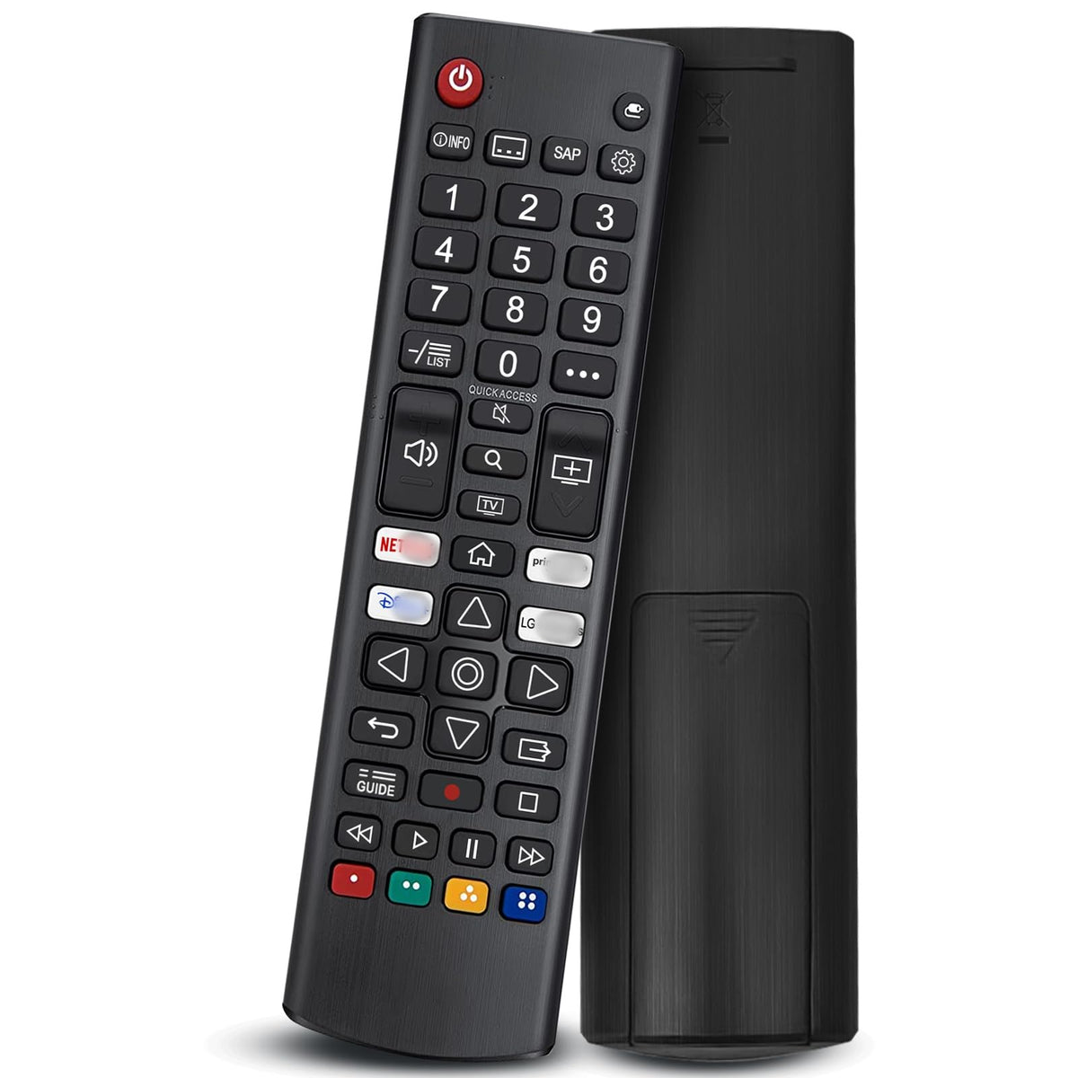 Hisense TV Remote Control, Universal Remote Control Replacement for Hisense VIDAA 4K UHD Smart TV with 12 Shortcut Buttons, No Setup Required