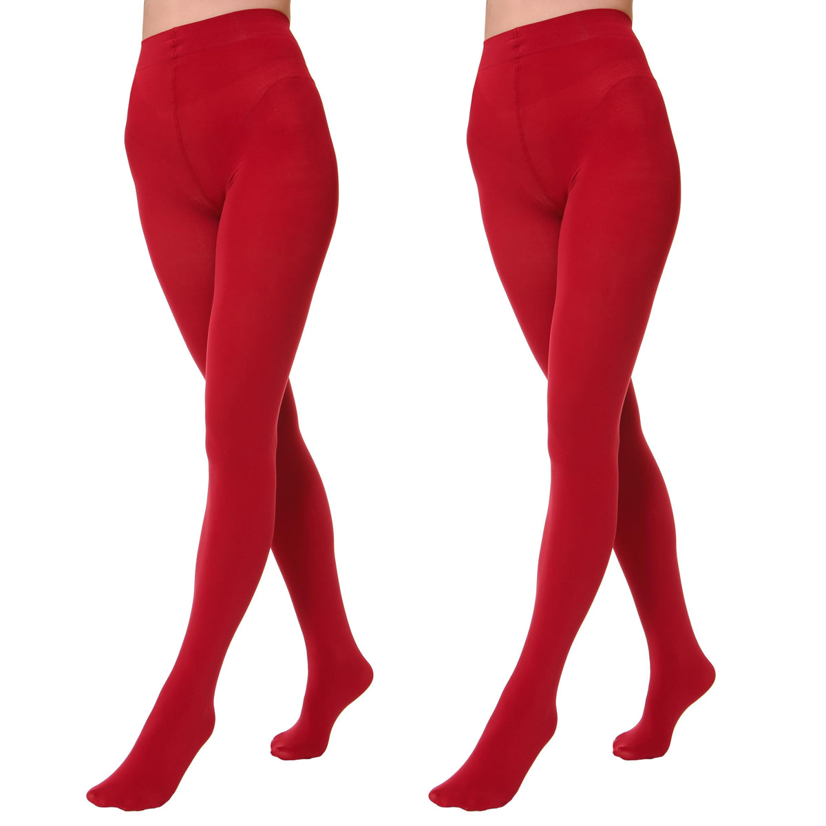EVERSWE 2 Pairs Pack Women's Opaque Tights