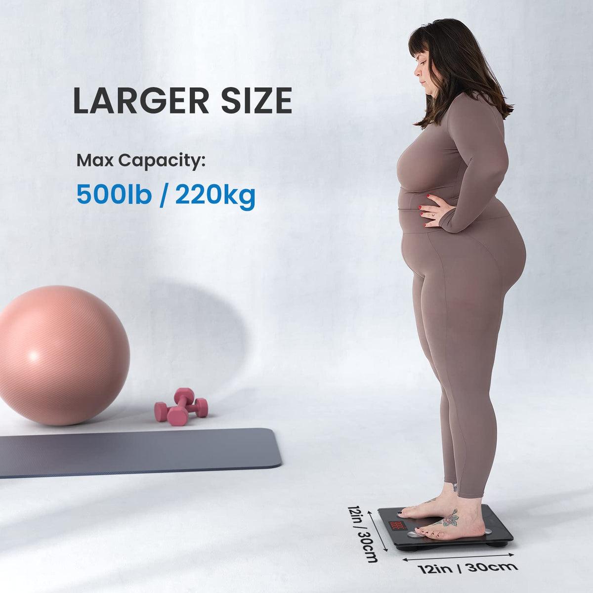 RENPHO Scales for Body Weight with App, 13 Body Metrics Tracking, Elis 1