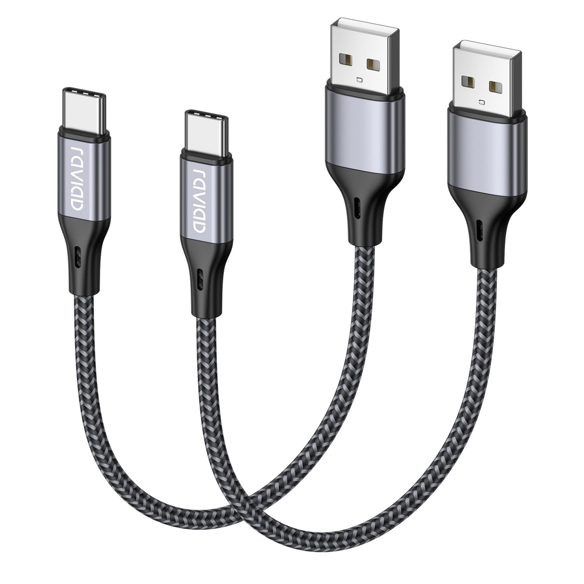 RAVIAD USB C Charger Cable [0.3M+1M+2M 3Pack]USB to USB C Cable Fast Charge