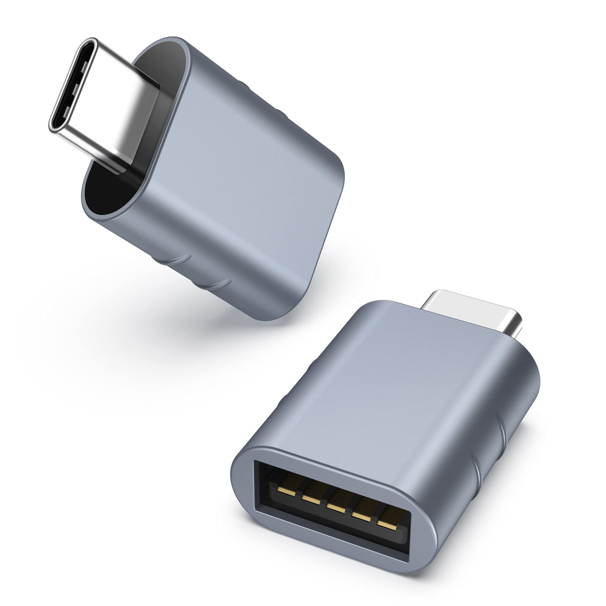 Syntech USB C to USB Adapter 2-Pack, Type C Male to USB 3.0 Female Adapter