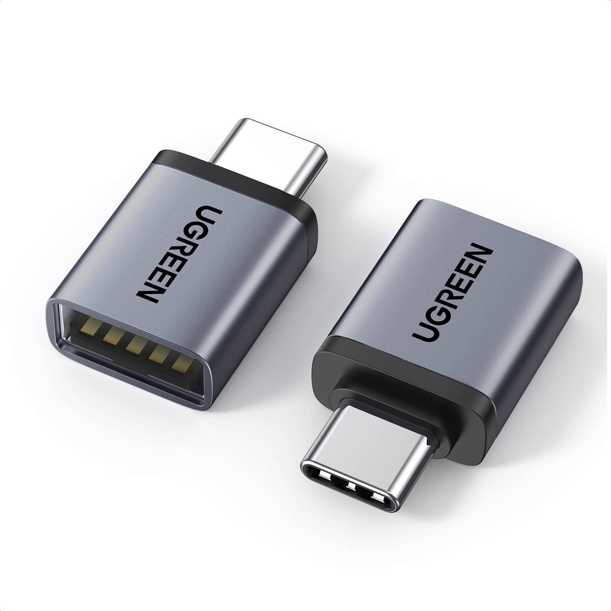 UGREEN USB to USB C Adapter 10Gbps for iPhone, iPad, MacBook, Galaxy 4 Pack