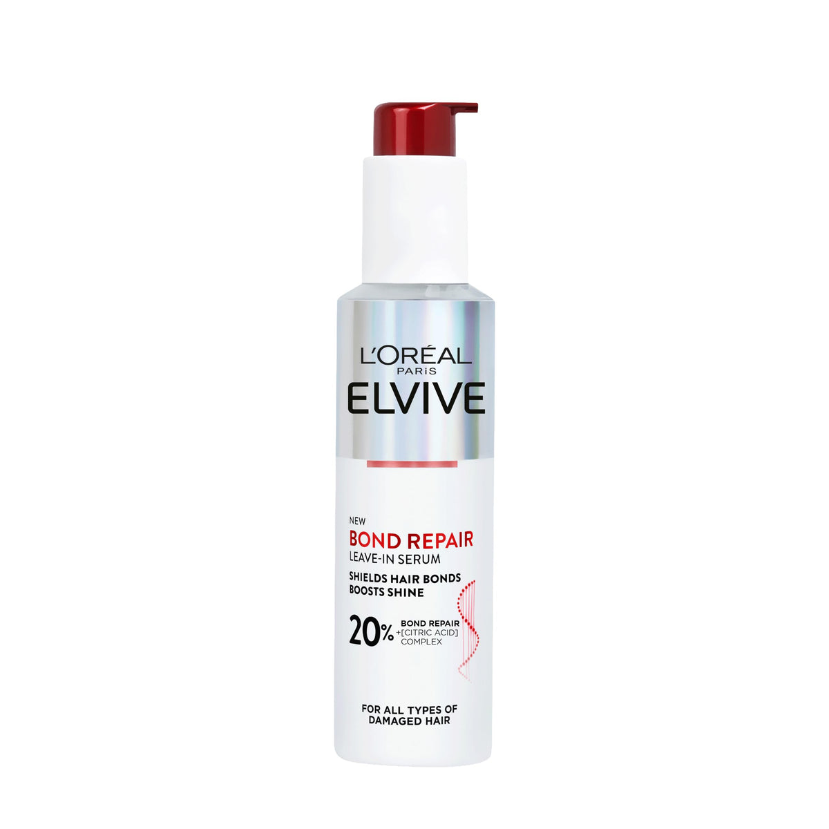 L'Oréal Paris Elvive Bond Repair Sulphate-Free Shampoo, Damaged Hair, 200ml