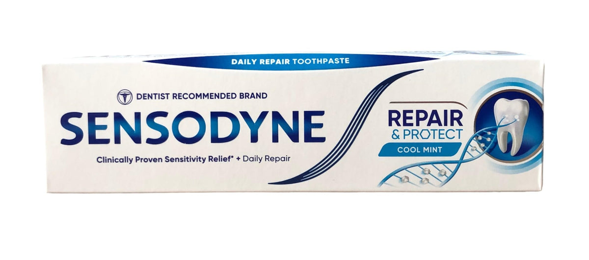 Sensodyne Repair & Protect Original Toothpaste, Sensitive Teeth, Mint, 75 ml