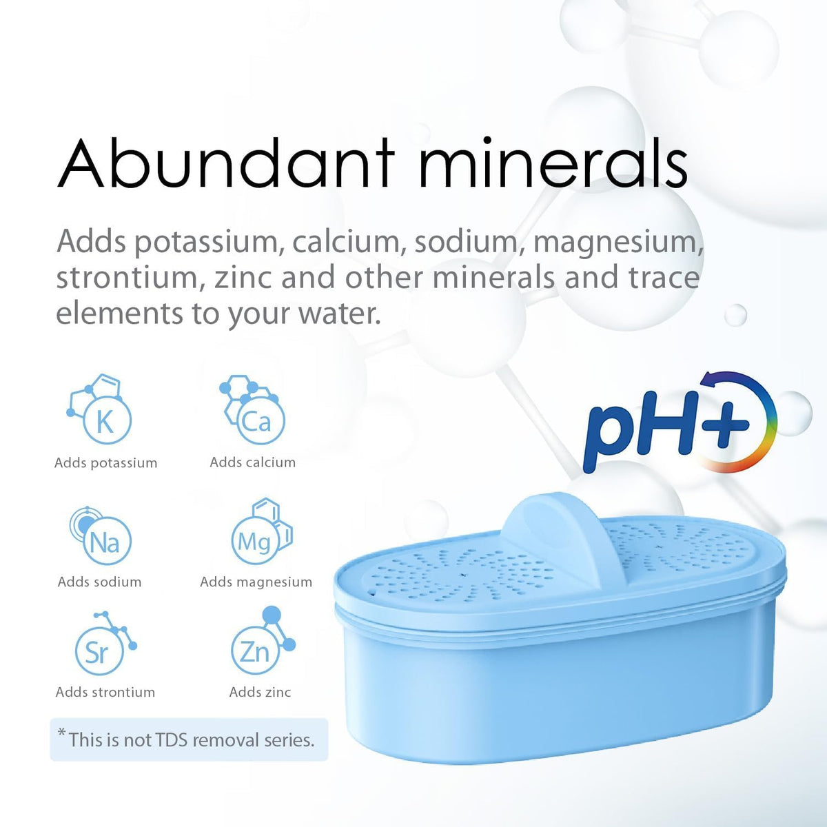 [Original] Waterdrop PF-01A Water Filter for Waterdrop Jug, 3 Months Each