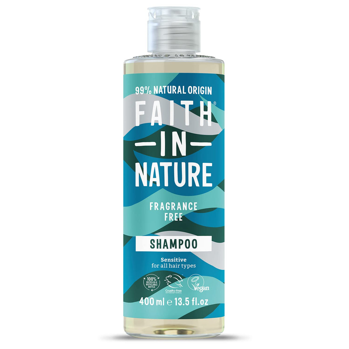 Faith In Nature Organic Coconut Shampoo, Hydrating for Dry Hair & Scalp, Vegan & Cruelty Free, No SLS, Silcones or Parabens, 400ml