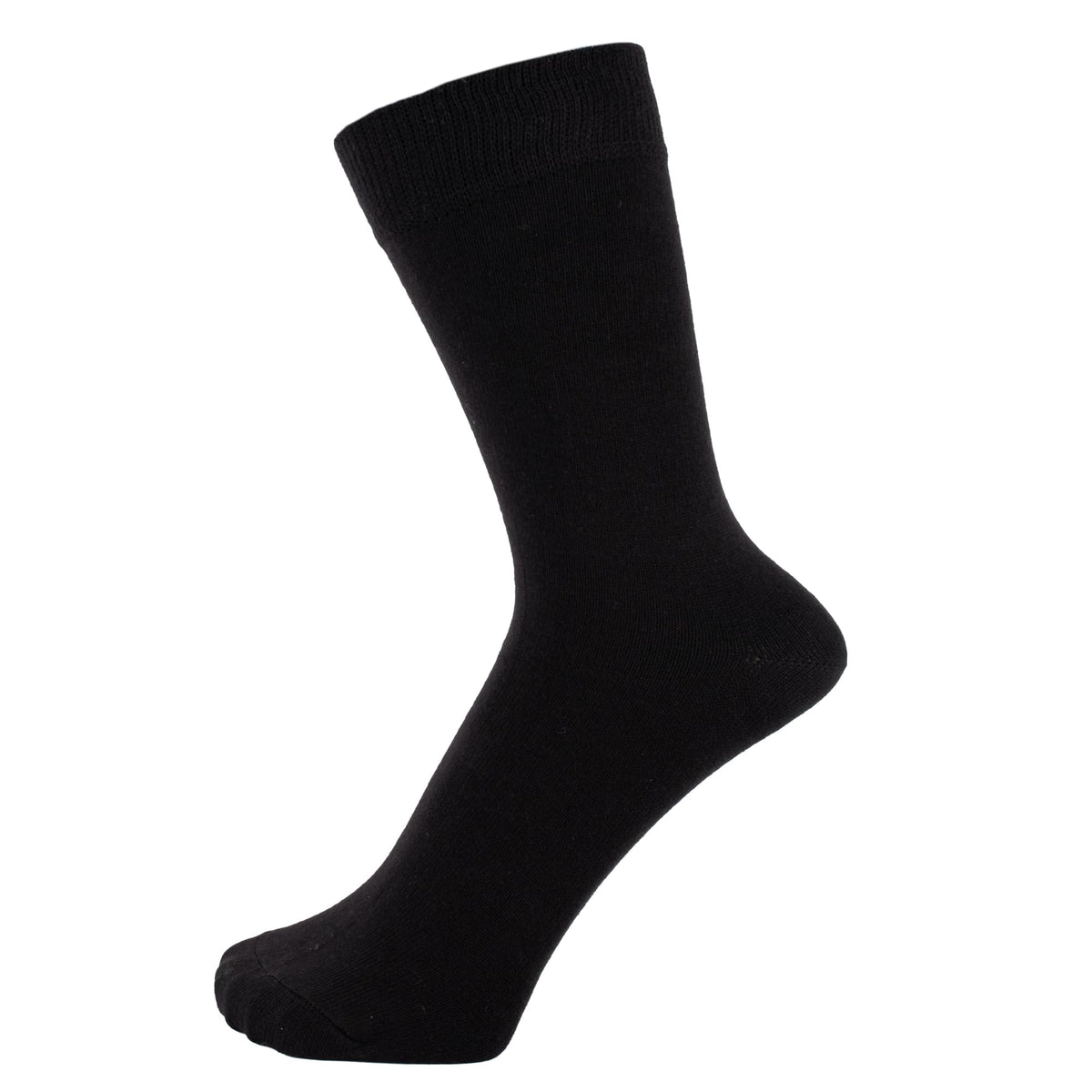 ZAKIRA Combed Cotton Dress Socks, Crew Socks
