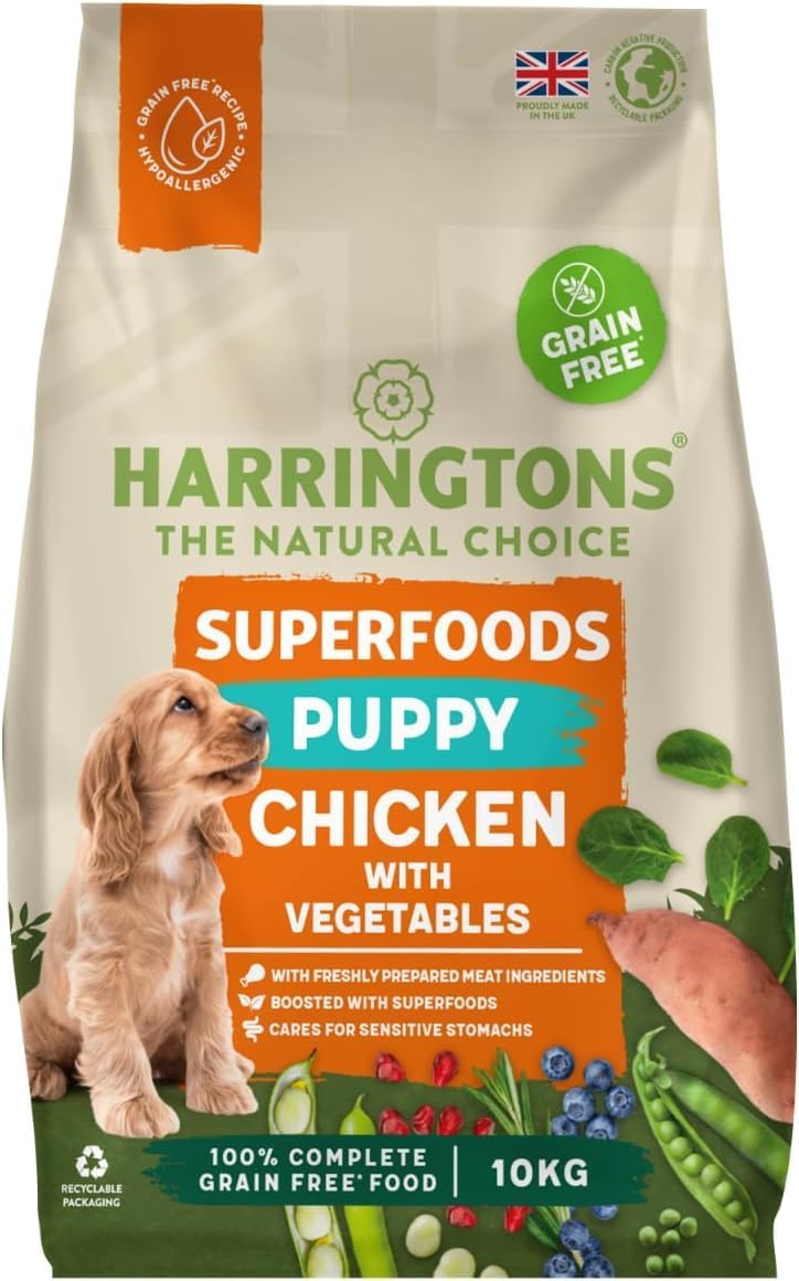 Harringtons Superfoods Dry Adult Dog Food Chicken & Veg 12kg