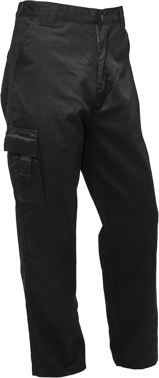 Multi Pockets Men Cargo Combat Work Trousers Work Pants with Button & Zip Fly