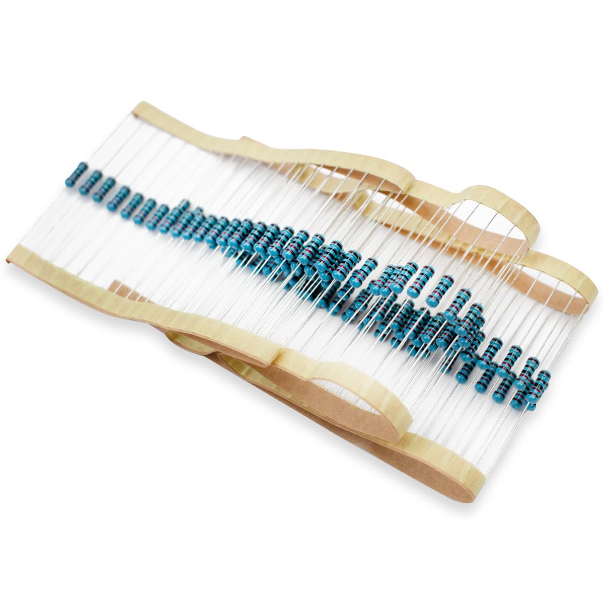 50 Pcs 1W 1% Tolerance 0.1 Ohm Metal Film Resistor Resistance for DIY Project and Experiments