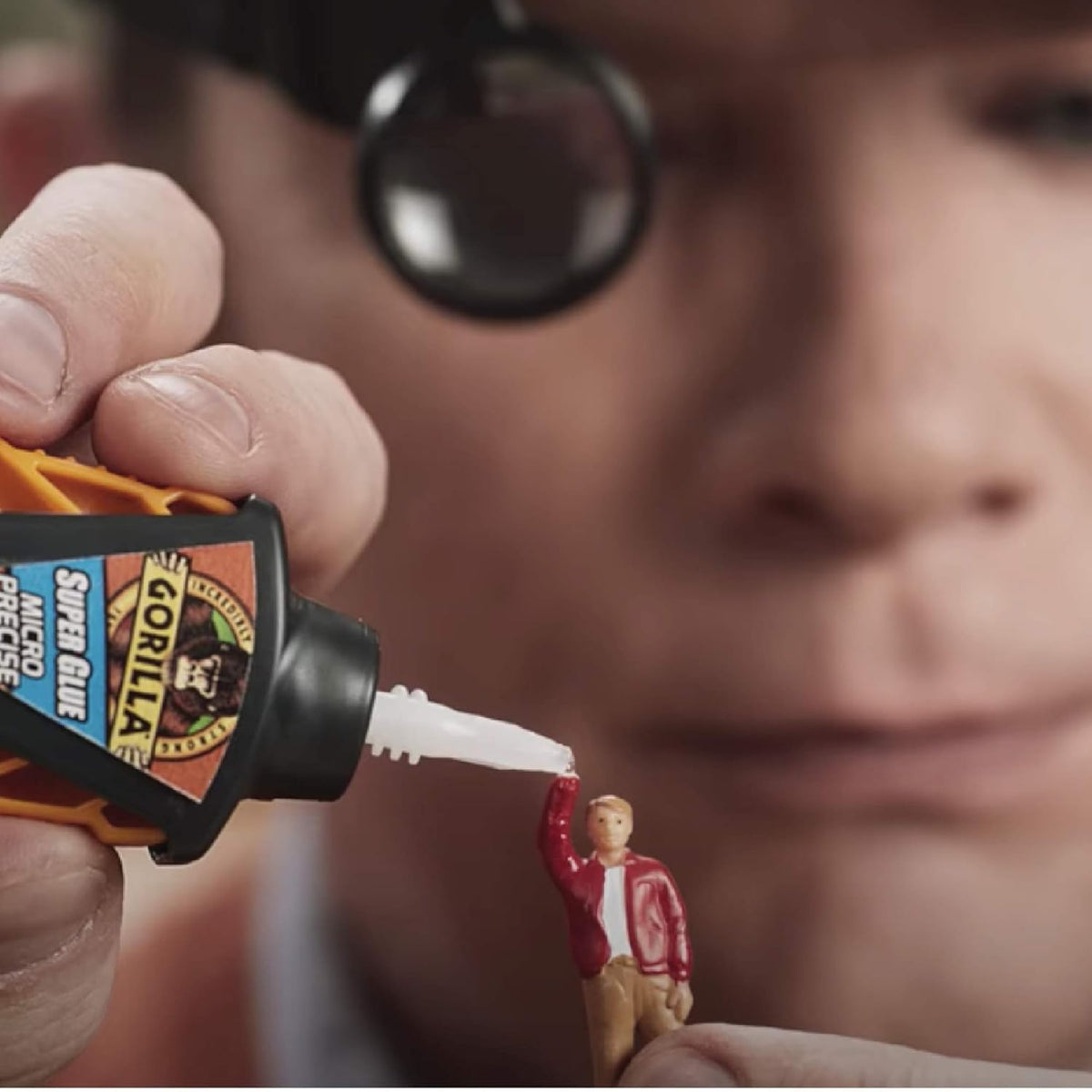 Gorilla Super Glue, 15g – All Purpose, Impact Tough & Fast Setting with Anti-Clog Cap Ideal for Metal, Ceramics, Leather & More