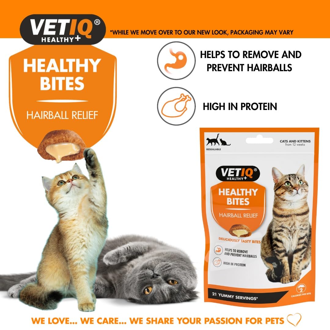 VETIQ Healthy Bites Cat Variety Treats for Cats & Kittens (84 Servings)