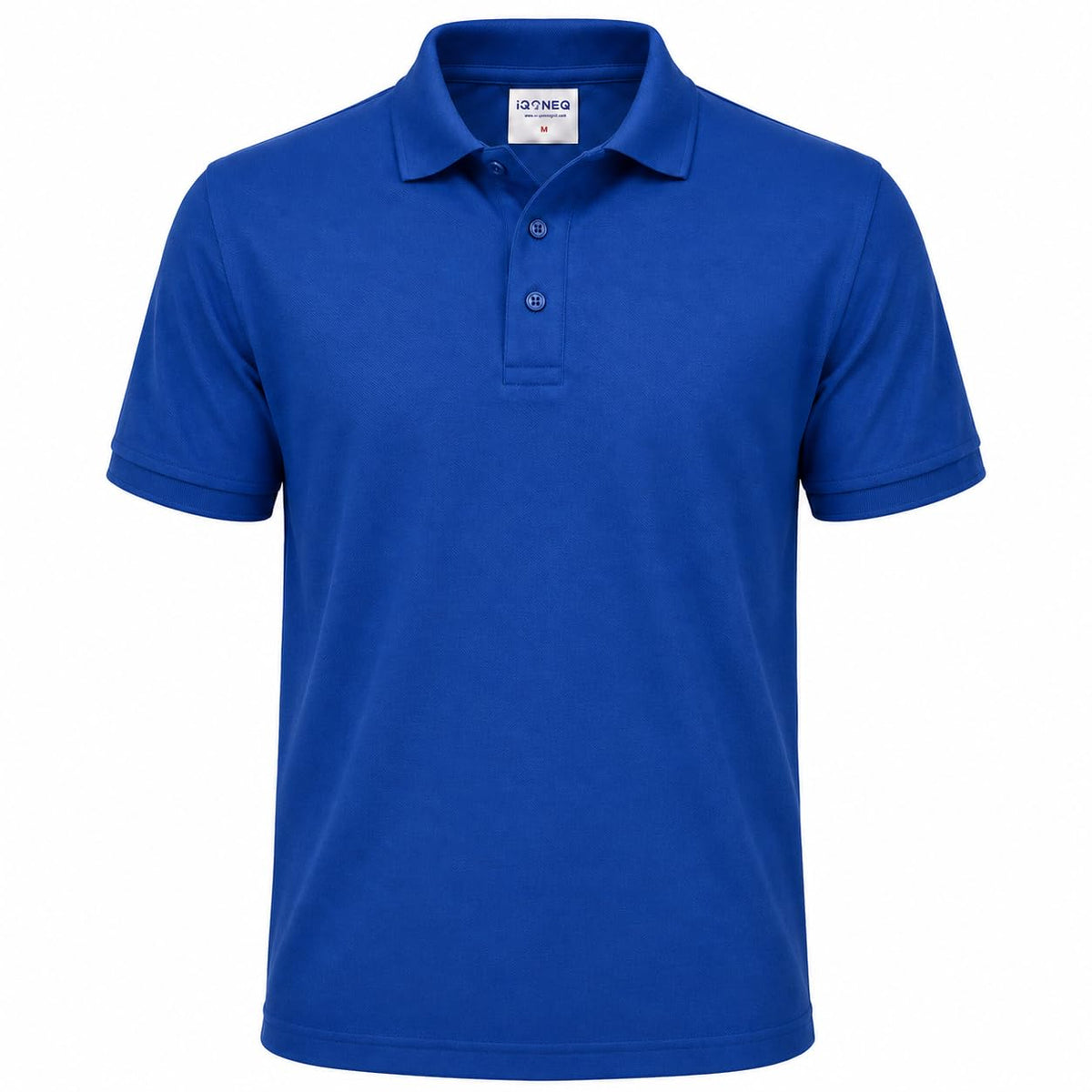 Mad Ink Men's Classic Polo Shirt, Short Sleeve Piqué Knit Collared Polo Top, Soft Breathable Comfortable Casual Shirt for Work, Office, Golf, Travel, Leisure & Everyday Wear