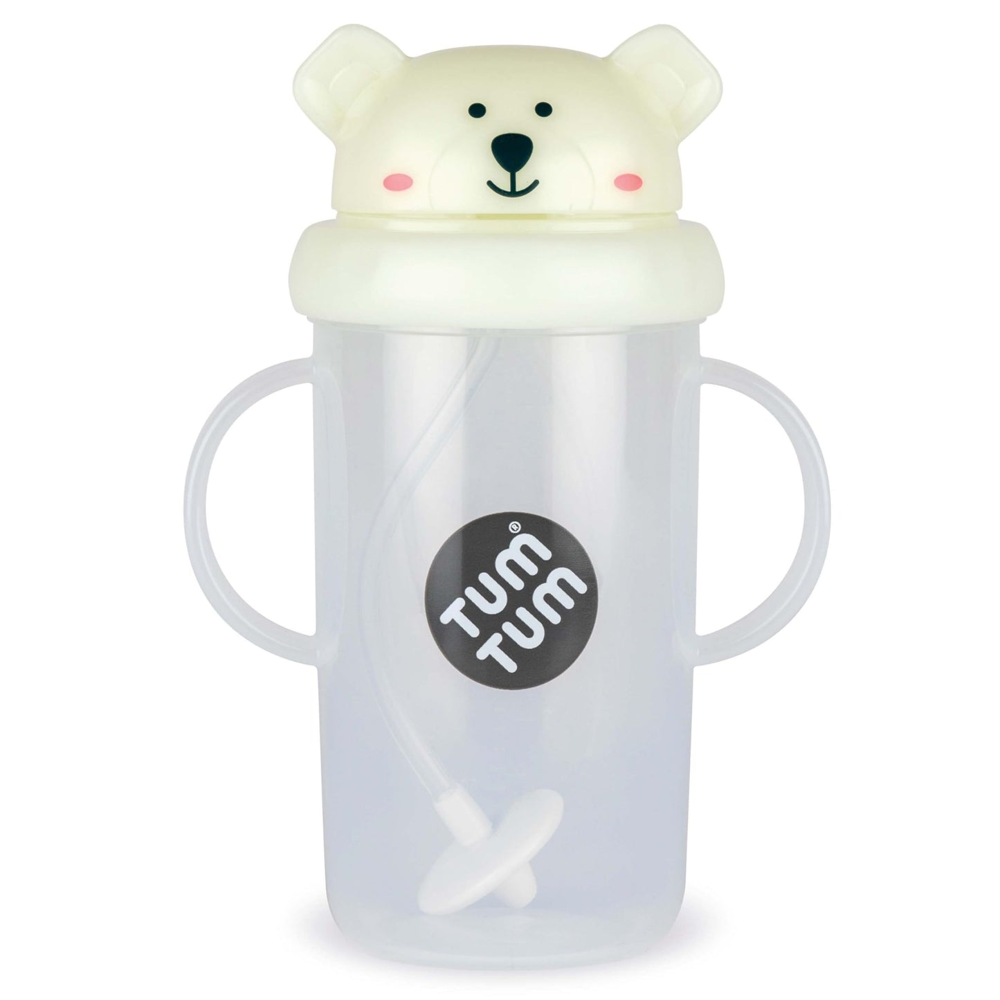 TUM TUM Tippy Up Free Flow Sippy Cup (No Valve), Sippy Cup for Toddlers, 200ml, BPA Free (Betsy Bear S3)