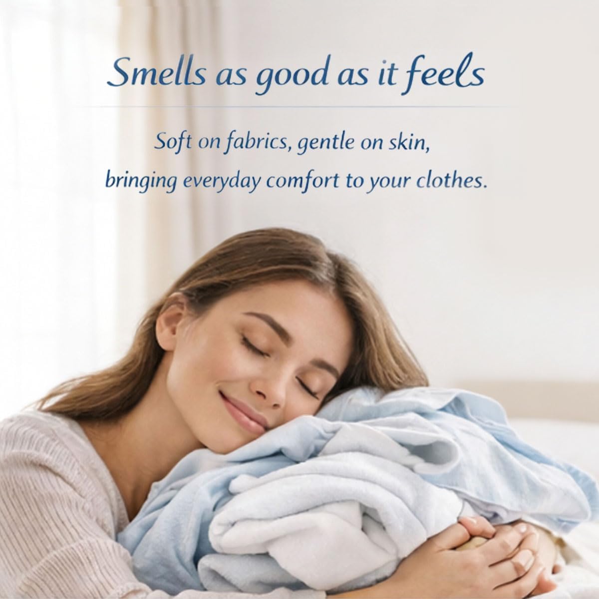 Bio Washing Pods - Laundry Detergent Pods 110 Washes, Fresh Freesia & Pear Blossom Scent - Powerful Stain Removal, Gentle on Skin, Freshness that Lasts and Lasts