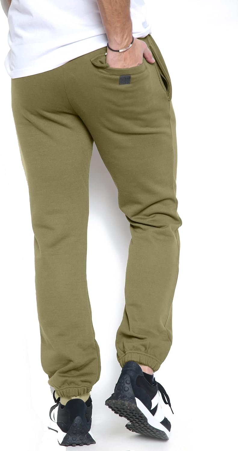 SKYTEX UK Mens Fleece Jogging Bottoms Pants Trousers Casual Sizes S - 8XL, 4 Colours