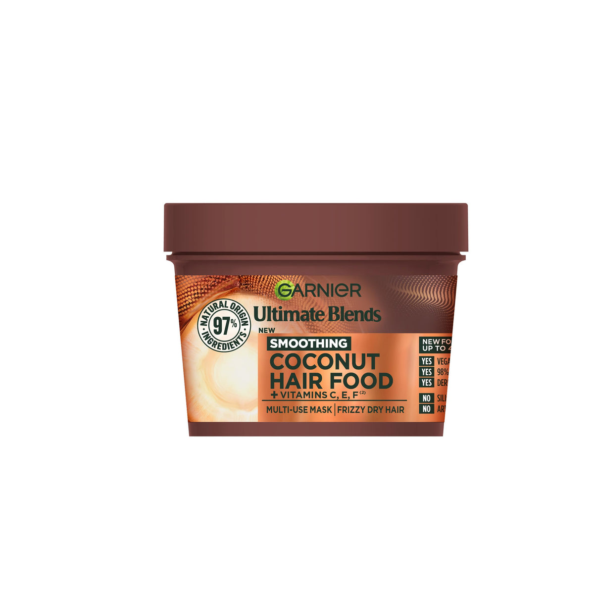 Garnier Hair Food Multi-use, 3-in-1 Hair Treatment Mask, Banana, 400ml