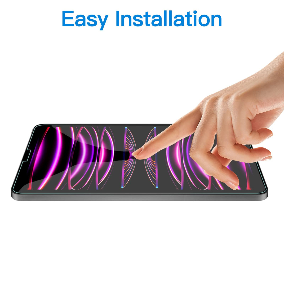 JETech Screen Protector for iPad (A16) 11th/10th Gen, 2-Pack