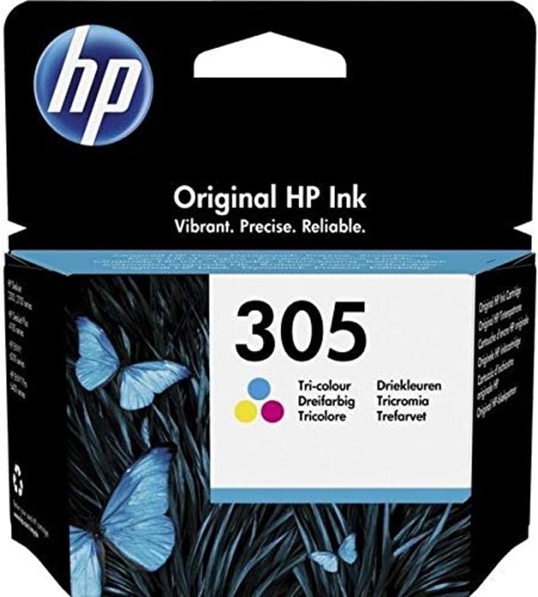 HP 305 Black & Tri-colour Original Ink Cartridges 2-Pack