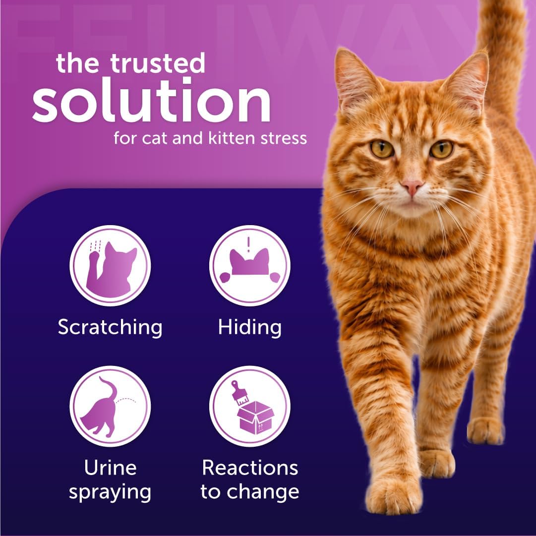 FELIWAY Classic Cat Calming Plug-In Pheromone Diffuser Starter Kit
