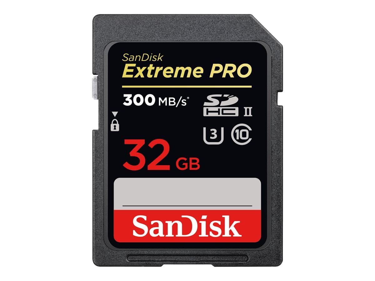 SanDisk 128GB Extreme PRO SDXC card, SD Card, V30 Memory Card, 4K UHD, up to 200 MB/s, SanDisk QuickFlow Technology, RescuePro Deluxe Data Recovery Software, UHS-I, Class 10, U3, V30