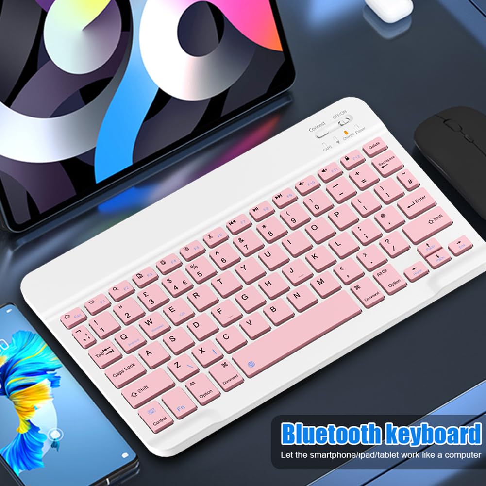 NOOX Bluetooth Keyboard for iPad, Galaxy Tablets, SmartPhones