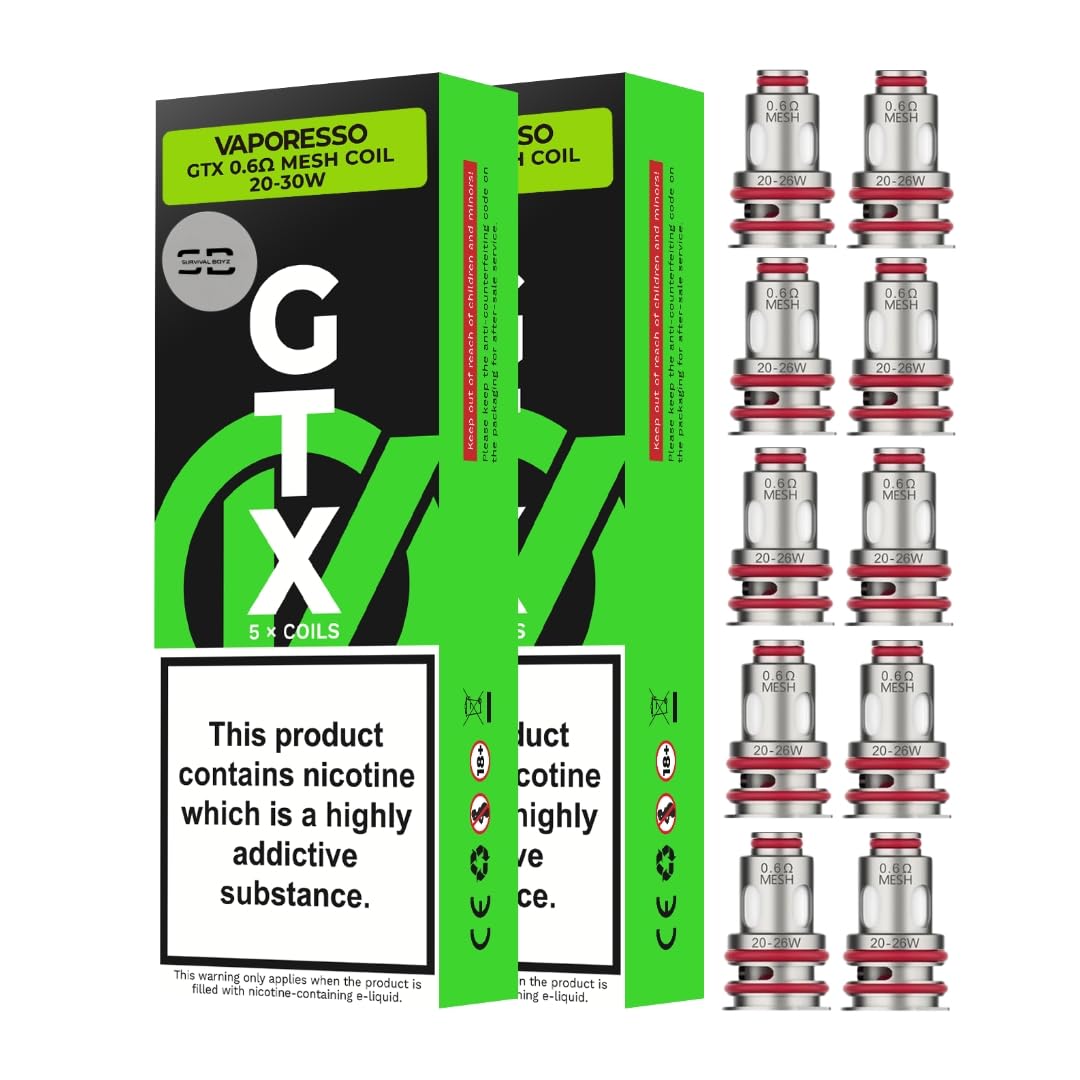 Vaporesso GTX Coils [0.6] - 5 Pack - No Nicotine