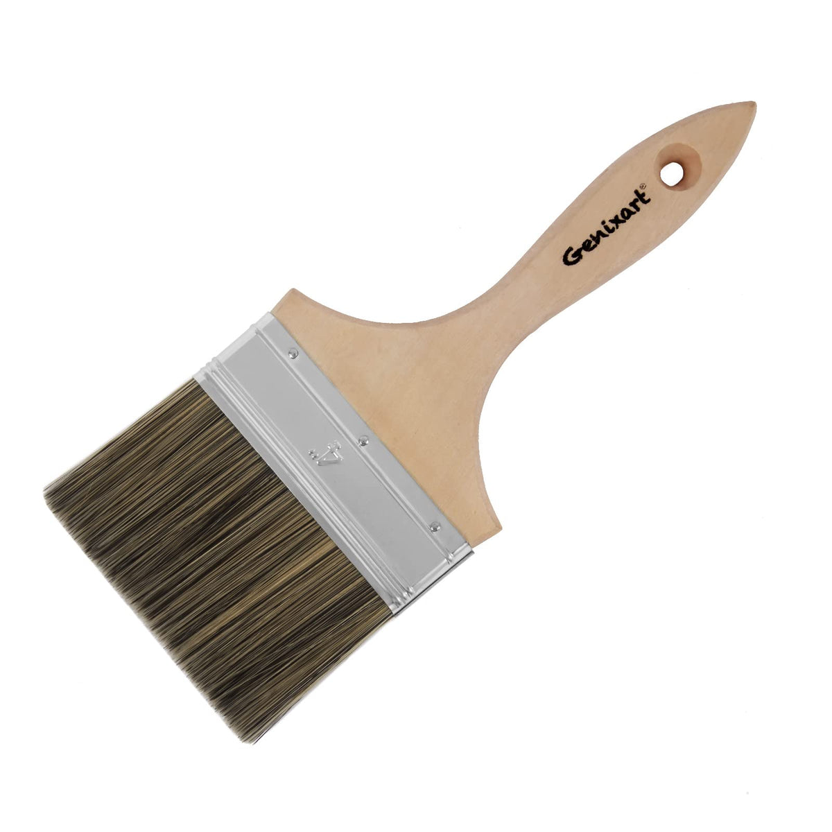 Genixart Double Thick Chip Paint Brush Set, Wood Fence Stain Brush, 3 Inch