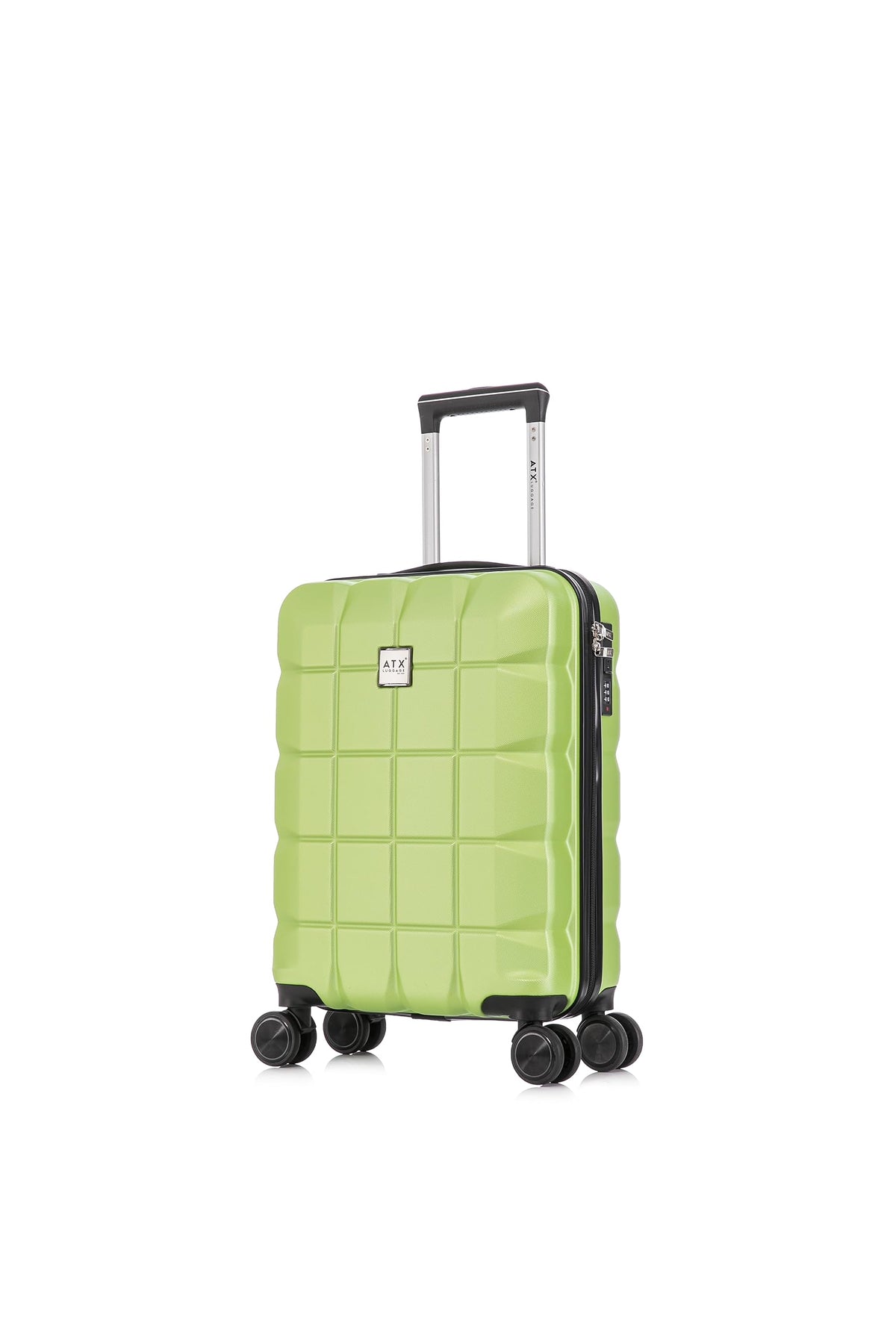 ATX 28 Inch Suitcase Large 110L – Lightweight Hard Shell Checked Luggage, 4 Wheels, TSA Lock, 30KG Capacity, Black